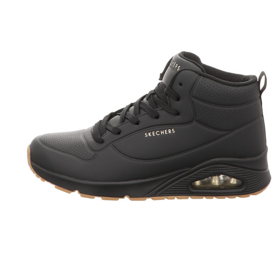 Skechers Damen Stiefel Uno in schwarz