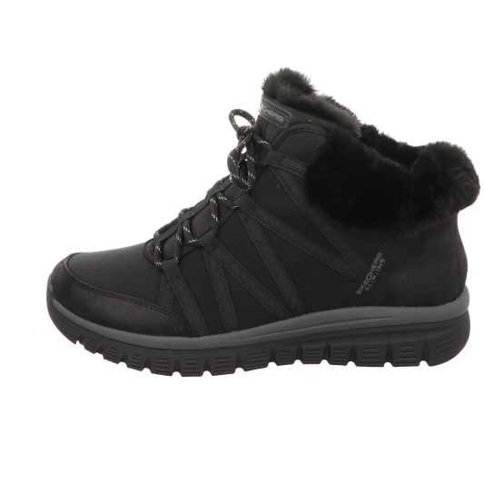 Skechers Damen Schnürstiefel Slip-Ins Graceful in schwarz