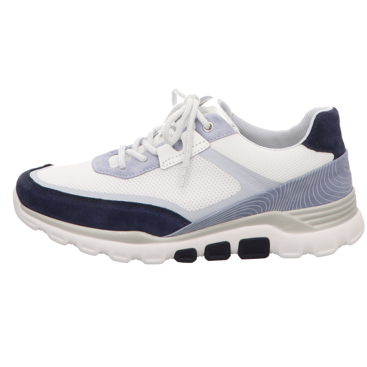 Gabor Damen Schnürschuh bequem in weiss