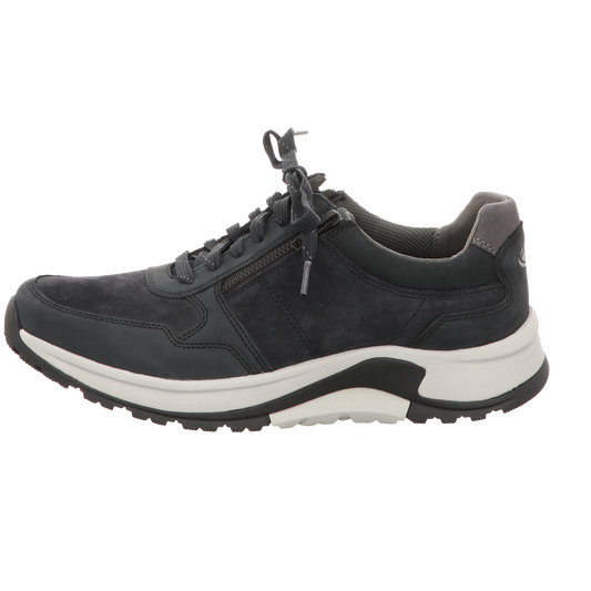 rollingsoft Herren Schnürschuh in schwarz