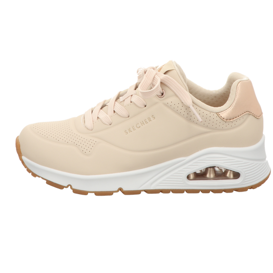 Skechers Damen Schnürschuh Uno Golden Air in beige