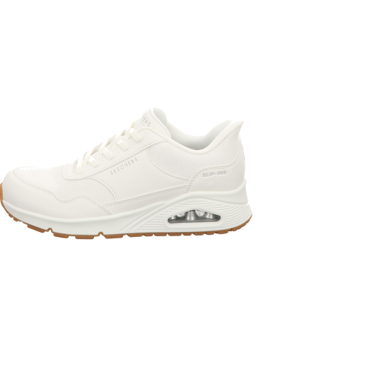 Skechers Damen Slipper Slip In Uno in weiss