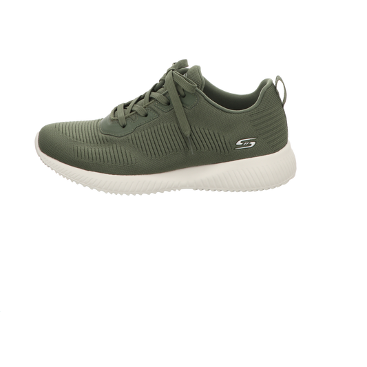 Skechers Damen Schnürschuh Bobs Sport Squad Tough Talk in gruen