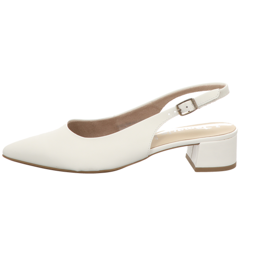 Tamaris Damen Sling M2950042 in weiss