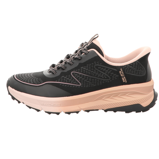 Skechers Damen Slipper Slip Ins Switch Back Mist in schwarz