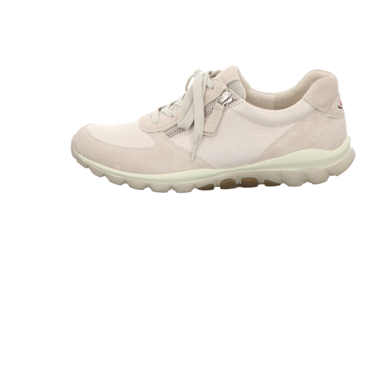 Gabor Damen Schnürschuh bequem in weiss