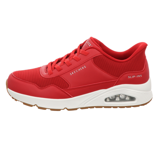 Skechers Herren Slipper Slip-Ins: Uno Banksia in rot