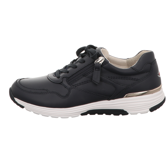 Gabor Damen Schnürschuh bequem in blau