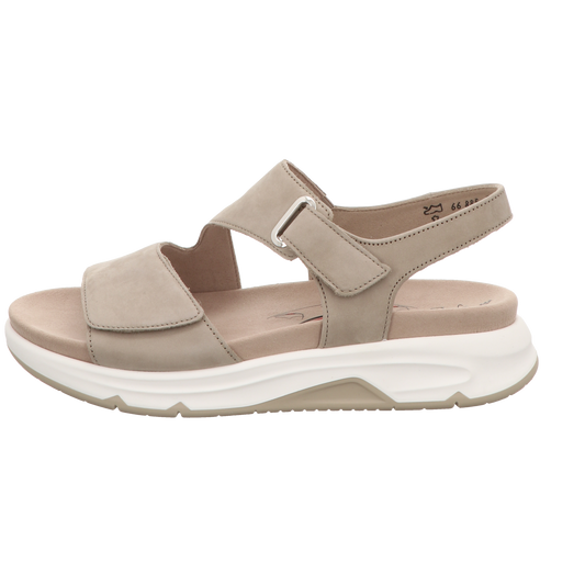 Gabor Damen Sandale bequem in beige