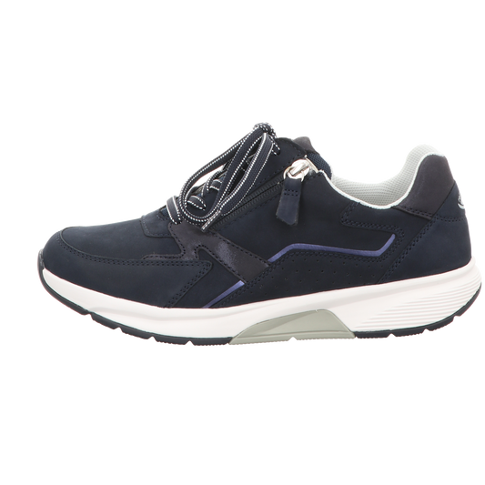 Gabor Damen Schnürschuh bequem in blau