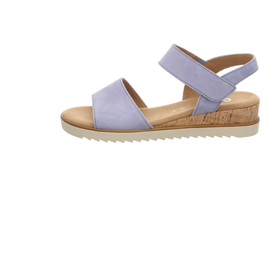 Gabor Damen Sandalette Genua in hellblau
