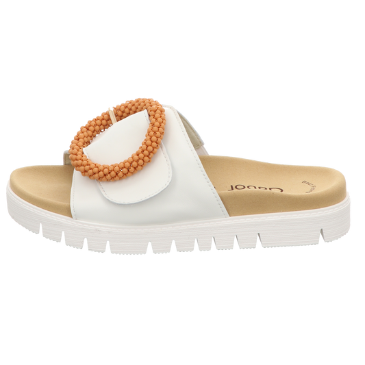 Gabor Damen Pantolette in weiss