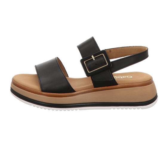 Gabor Damen Sandalette Rhodos in schwarz