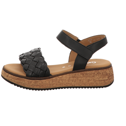 Gabor Damen Sandalette Florenz in schwarz