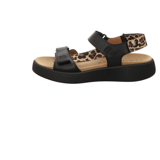 Gabor Damen Sandale bequem Florenz in schwarz