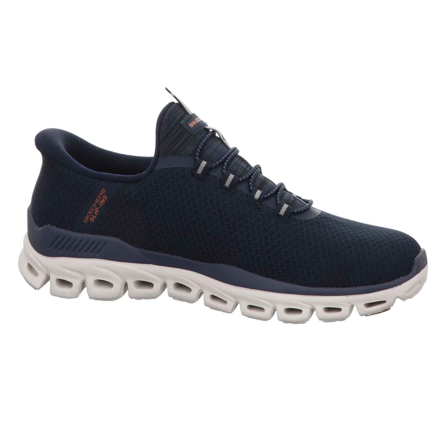 Skechers Herren Slipper Slip Ins Glide-Step in blau