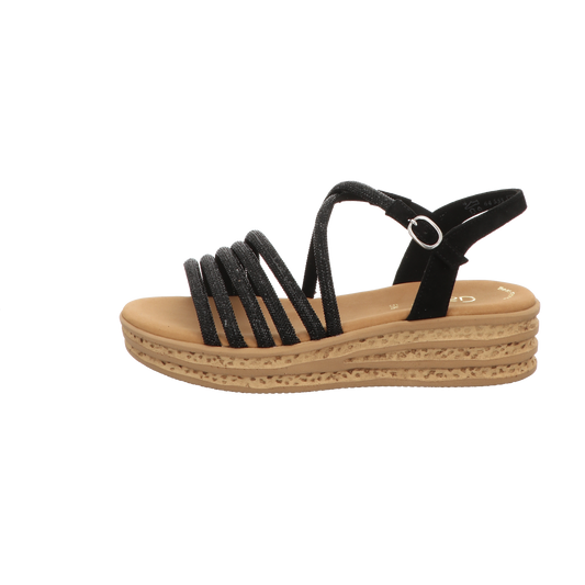 Gabor Damen Sandalette in schwarz