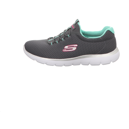 Skechers Damen Slipper Summits in grau