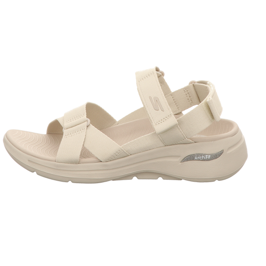 Skechers Damen Sandalette Arch Fit Sandal-Attract in beige