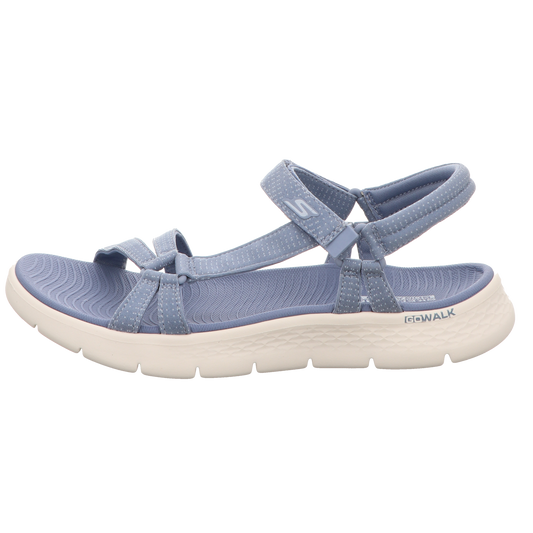Skechers Damen Sandalette Go Walk Flex Sandal-Sublime in blau