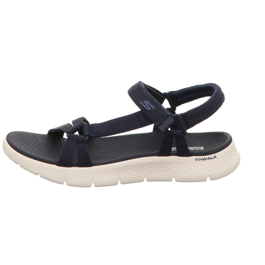 Skechers Damen Sandalette Go Walk Flex Sandal-Sublime in blau