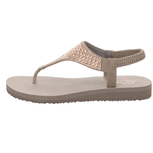 Skechers Damen Sandalette Meditation-Rockstar in grau