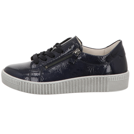 Gabor Damen Schnürschuh in dunkelblau