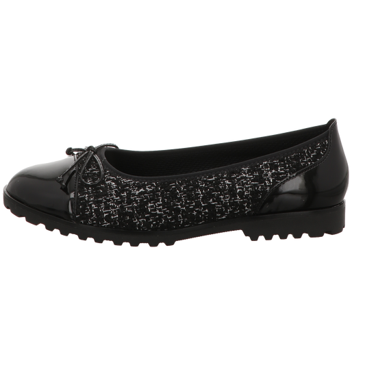 Gabor Damen Ballerina in schwarz