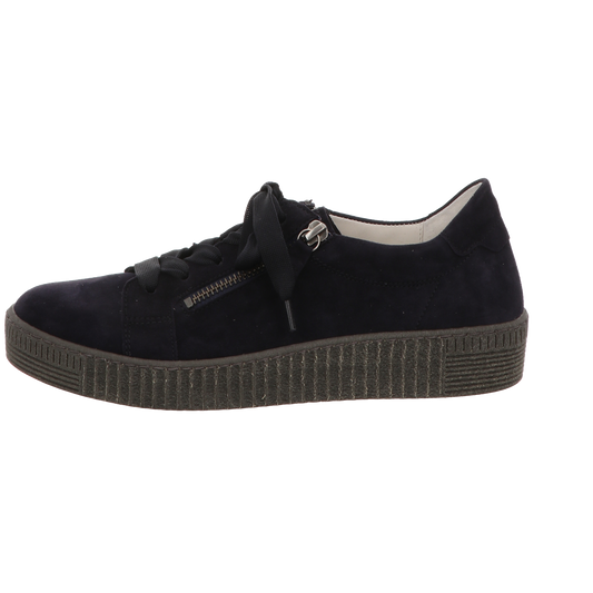 Gabor Damen Schnürschuh in anthrazit