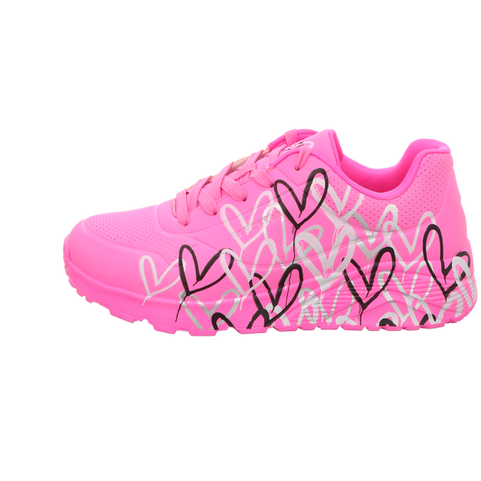 Skechers Damen Schnürschuh Goldcrown: Uno Lite in pink