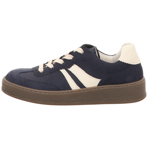 Gabor Damen Schnürschuh in blau