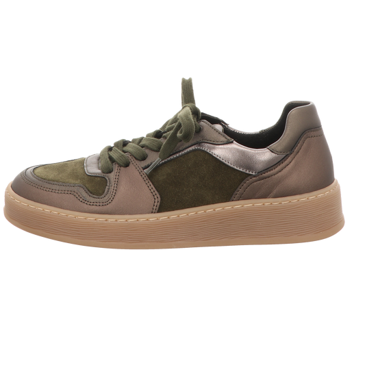 Gabor Damen Schnürschuh in oliv
