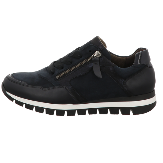 Gabor Damen Schnürschuh in dunkelblau