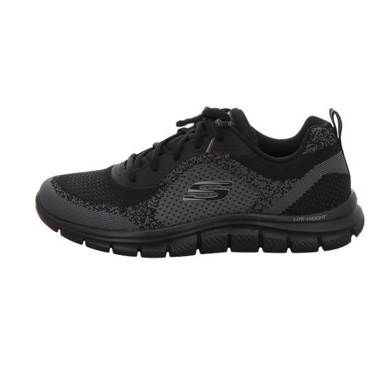 Skechers Herren Schnürschuh Track-Glendor in schwarz