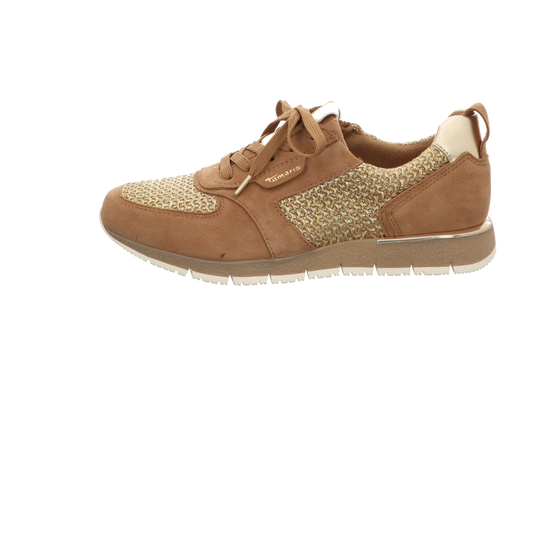 Tamaris Damen Schnürschuh M2378742 in braun