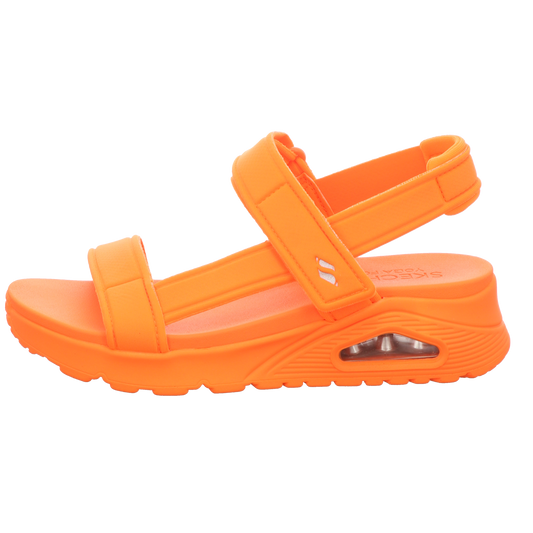 Skechers Damen Sandalette Uno Fun Stand in orange