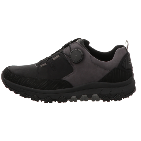 rollingsoft Herren Schnürschuh in schwarz