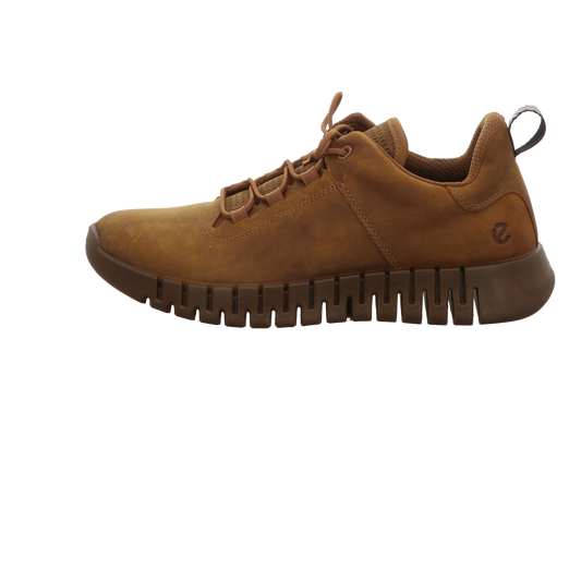 Ecco Herren Schnürschuh Gruuv in gelb