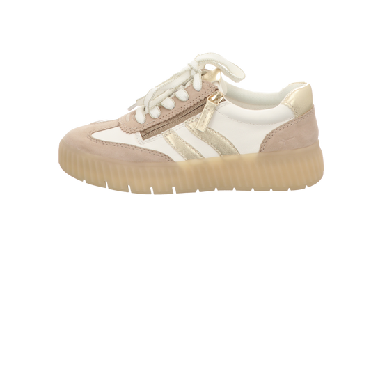 Tamaris Damen Schnürschuh M8372945 in beige