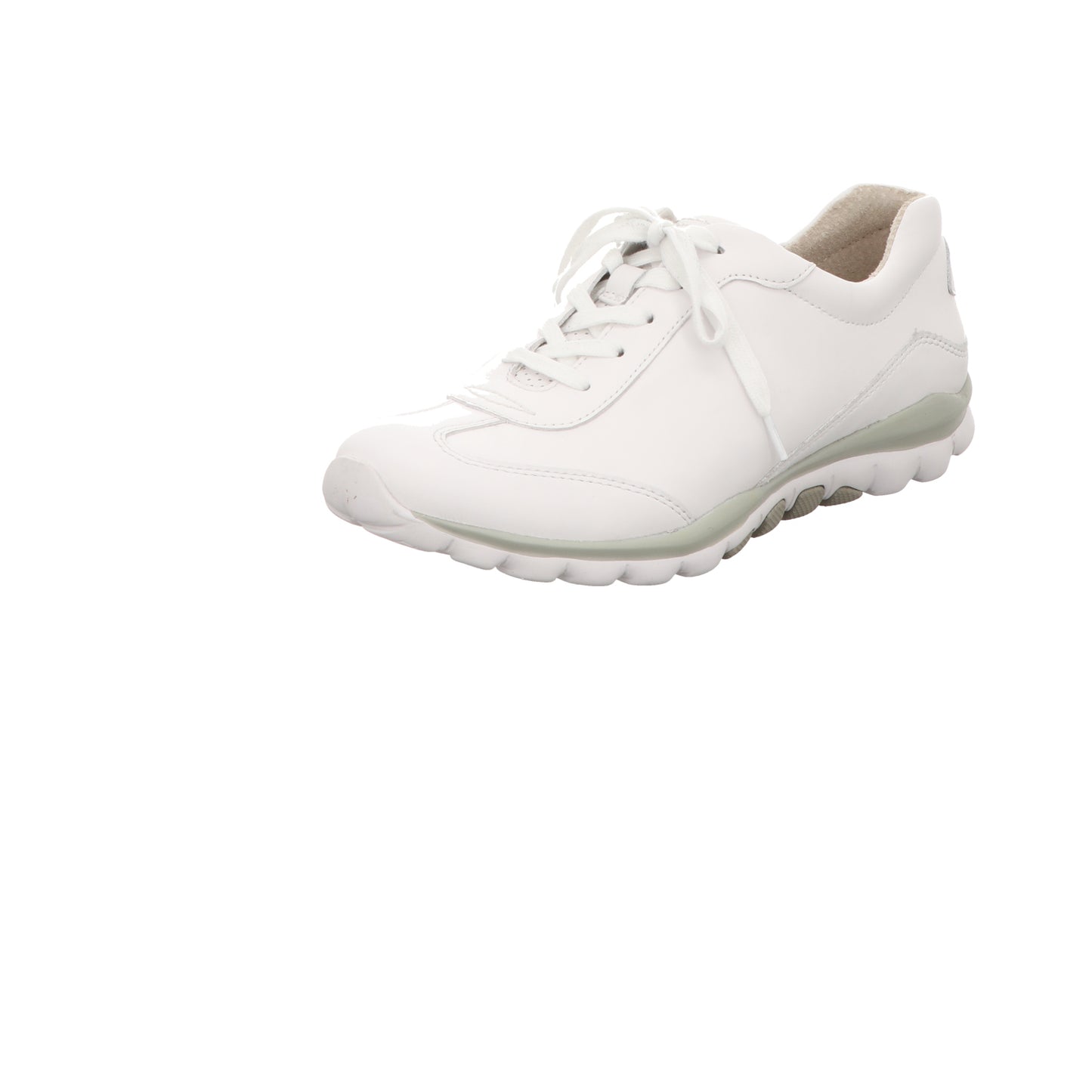 Gabor Damen Schnürschuh bequem Rolling Soft in weiss