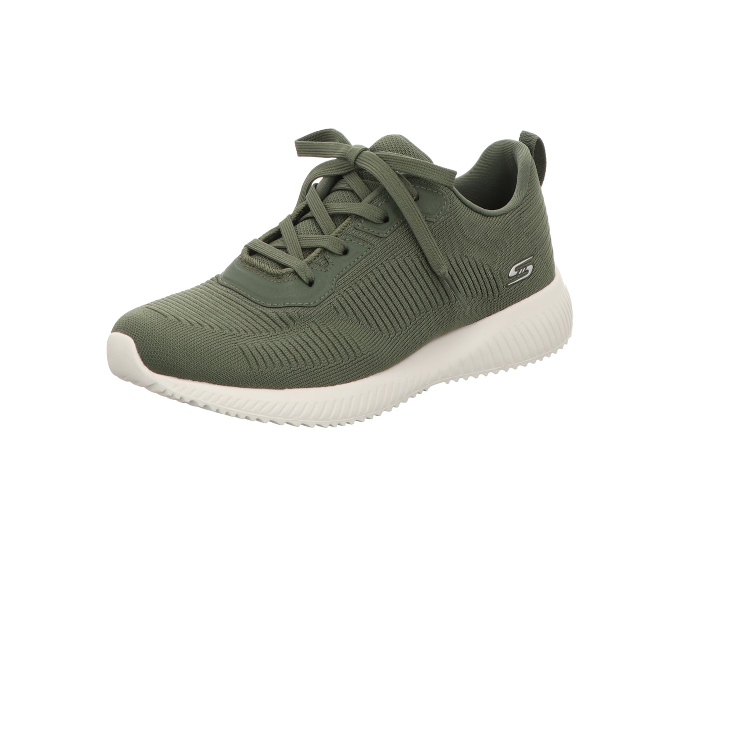 Skechers Damen Schnürschuh Bobs Sport Squad Tough Talk in gruen