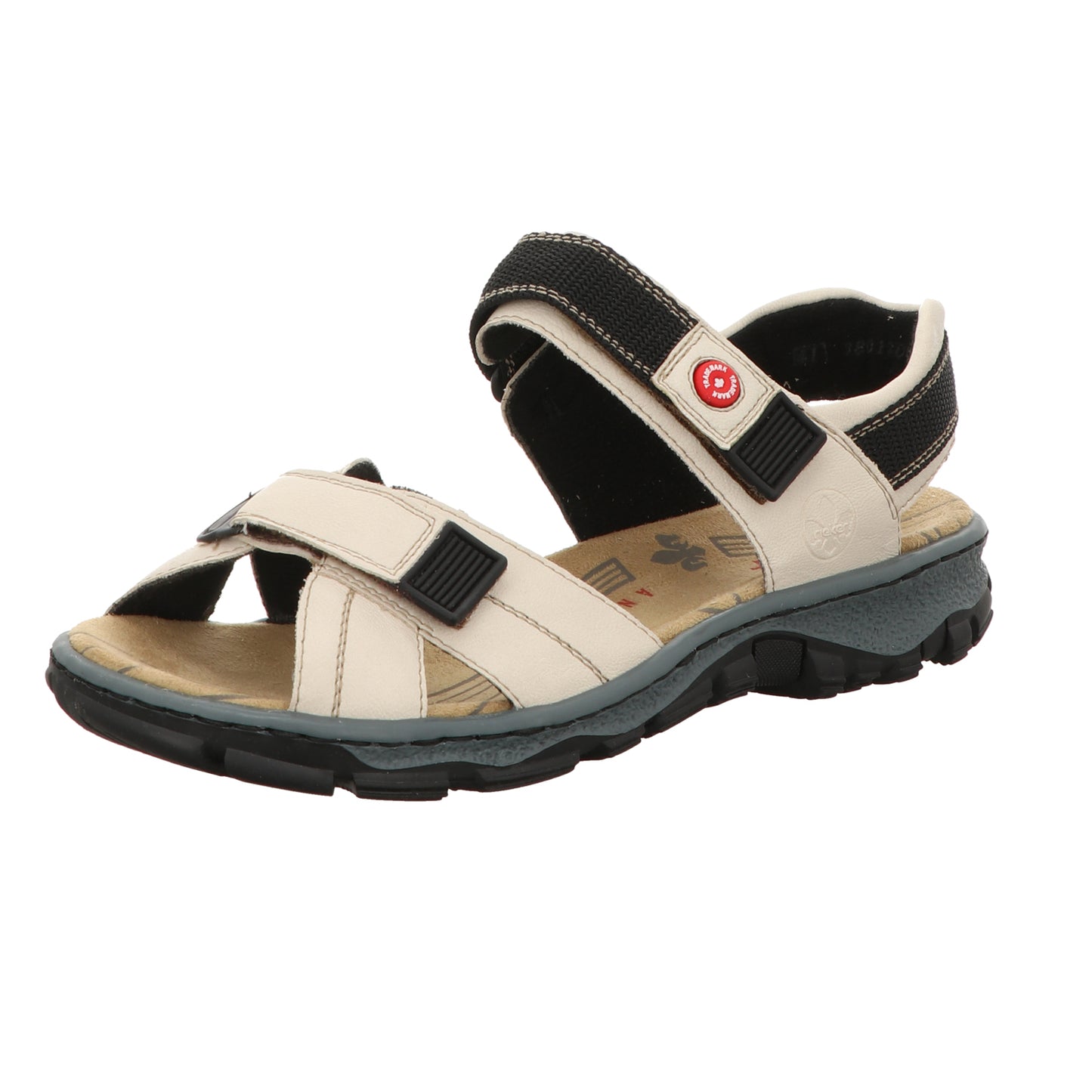 Rieker Damen Sandalette  in weiss