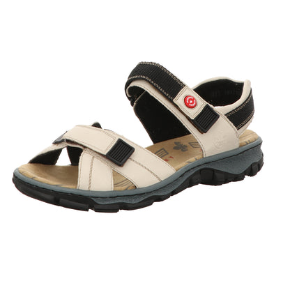 Rieker Damen Sandalette  in weiss