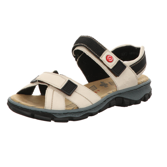Rieker Damen Sandalette  in weiss