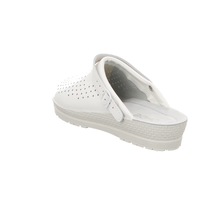 Rohde Damen Clog Neustadt in weiss