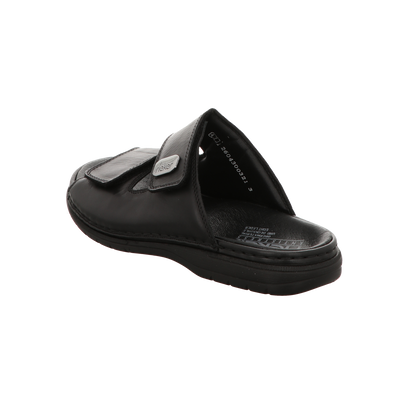 Rieker Herren Pantolette Christoph in schwarz