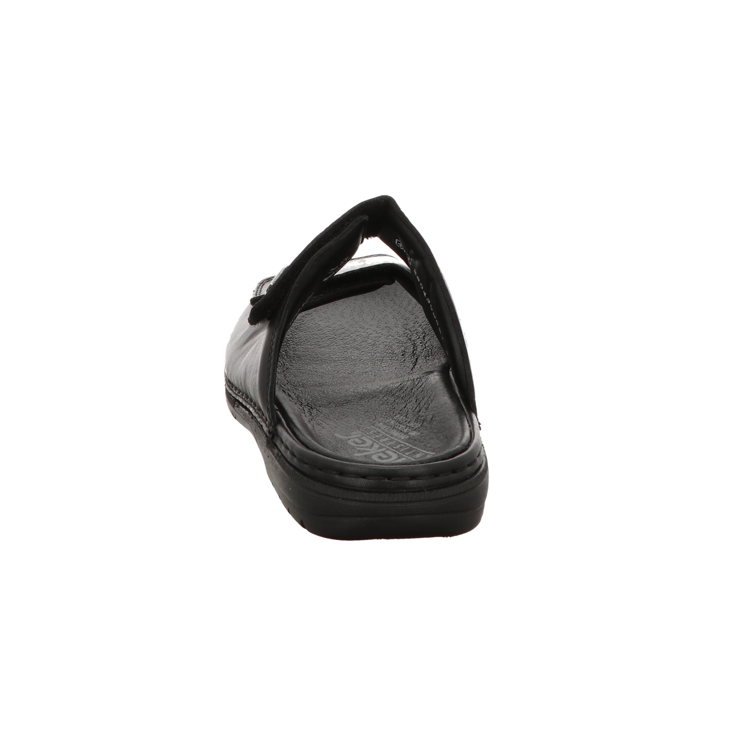 Rieker Herren Pantolette Christoph in schwarz