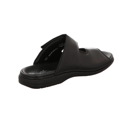 Rieker Herren Pantolette Christoph in schwarz