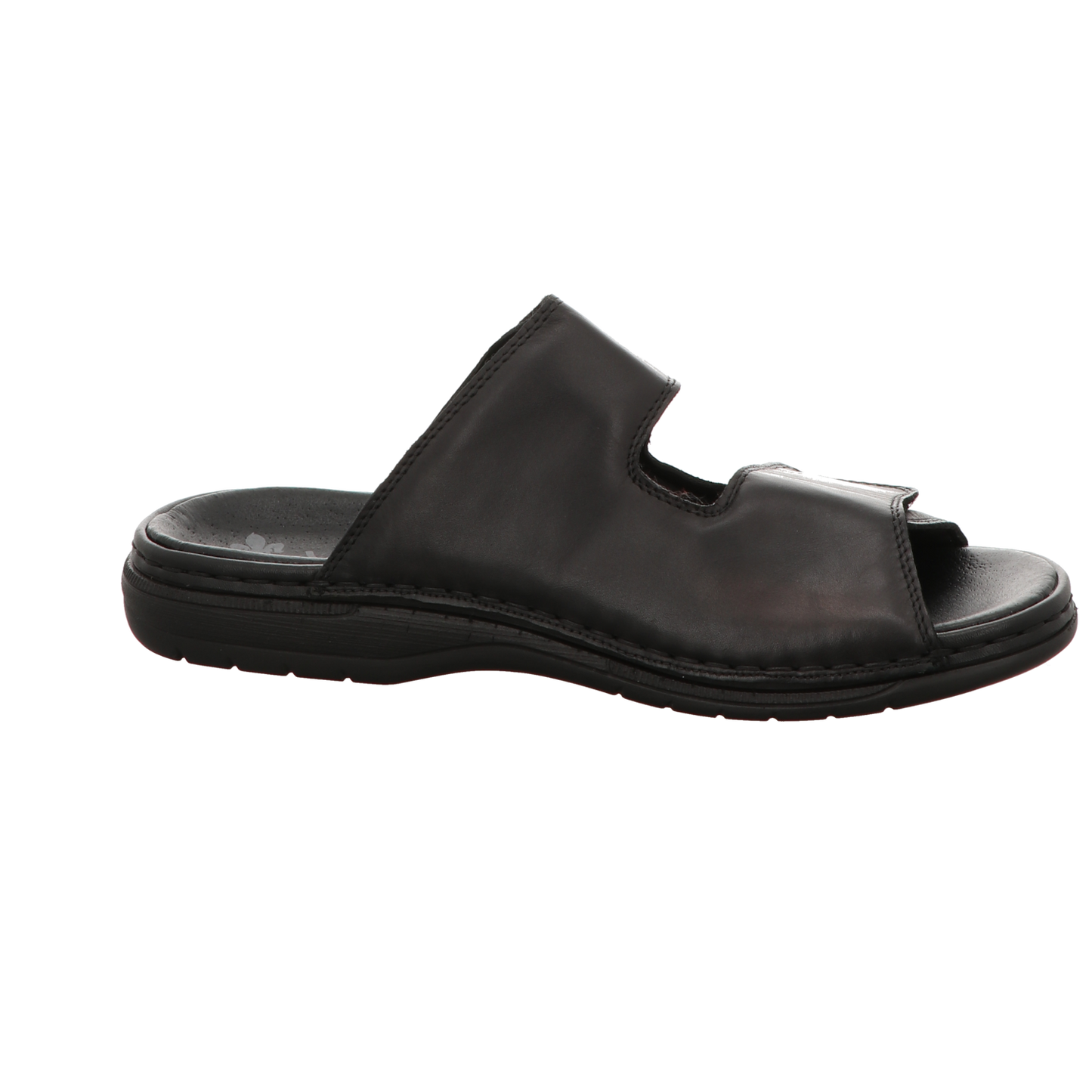 Rieker Herren Pantolette Christoph in schwarz