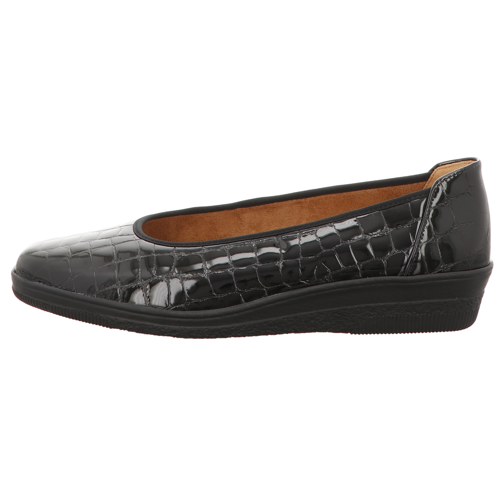 Gabor Damen Slipper Rhodos in schwarz